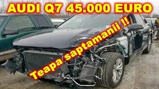Teapa săptăm&acirc;nii - AUDI Q7 in valoare de 45.000&euro; TEAPA totala !!!!