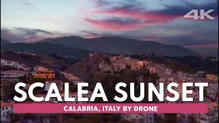 SCALEA sunset, Calabria Italy | 4K drone footage, DJI Mavic Air