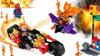 LEGO Super Heroes. 76058. Spider - Man: Ghost Rider Team - up. Наборы лего второго полугодия 2016.