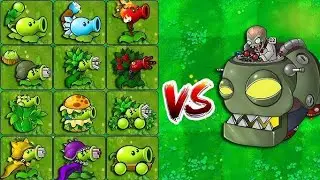 Plant Vs Zombies Differents Plants Vs DR.Zomboss