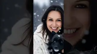 Let It Snow ! Let It Snow ! Let It Snow ! 🌨❄️ 🖤🖤🖤🖤🖤🖤