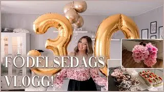 F&Ouml;DELSEDAGSVLOGG! 🎉 JAG FYLLER 30!! FIRAR MIN F&Ouml;DELSEDAG! VLOGG 28 - AMANDA MARIN