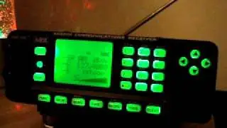 www.RadioScannerAntenna.com // AOR AR8600 MK2 analog radio scanner avio test