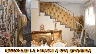 Rinnovare la vernice a una ringhiera in ferro battuto - Nunzia Valenti