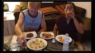 Rob's Thai Experience - Thai Scallops and Kapow Goong (shrimp) Dinner Bangkok 2019