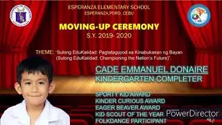 Esperanza ES Virtual Ceremonies, Moving Up Ceremony 2020 Kindergarten #EsperanzaES 