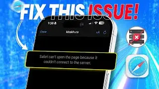 How to Fix &ldquo;Safari Cannot Open the Page Because it Could Not Connect to the Server&rdquo; on iPhone