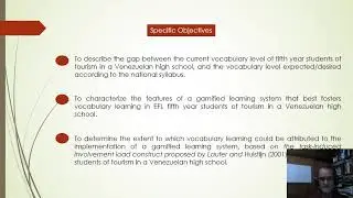 THE USE OF A GAMIFIED LEARNING SYSTEM PRESENTATION REVISED
