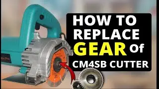 CM4SB Cutter Machine का पिनियन ऐसे बदलो | आसान तरीका Step by Step #marblecutter #CM4SB