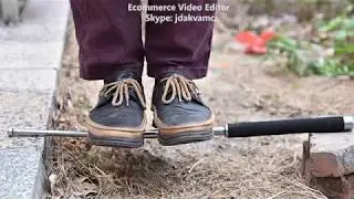 Three-Section Telescopic Stick Self Defense | Ecommerce dropshoping video