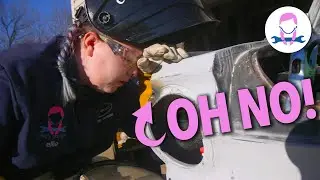 Welding Fails While Trying to Fix a HOLE in My Car - '65 Falcon