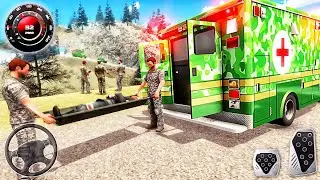 US Army Ambulance Driving Rescue Simulator 2020 - Van Drive Hospital -  Best Android GamePlay