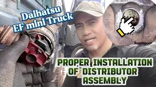 #SAVEFUEL How Install Distributor of Daihatsu EF engine miniTruck// Perfect Timing