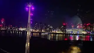 London Cable Car at Night 🚡 