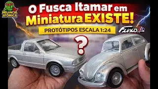 Miniaturas 1:24 do Brasil: Saveiro e Fusca Itamar Revelados