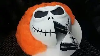 BLACK VELVET JACK SKELLINGTON CAKE (How to)