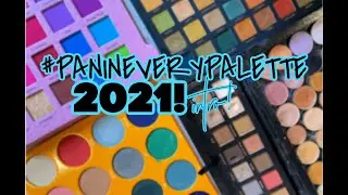 #PANTHOSEEYESHADOWS FINALE / / #PANINEVERYPALETTE INTRODUCTION 🌻. 2021
