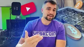 Building a Crypto YouTube Channel and Bitcoin Mining Farm