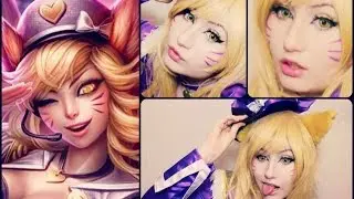 Popstar Ahri ( LOL ) Makeup Tutorial