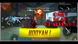 ONLY SCAR CHALLENGE || TRAINING GROUND || GARENA FREE FIRE =ROY GAMING 3