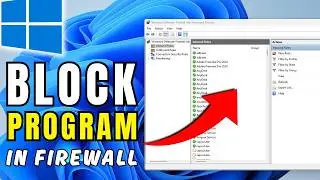 How to Block a Program in Firewall Windows 11/10 (100% Working)
