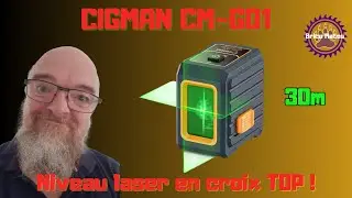 CIGMAN CM G01 laser en croix #laserlevel
