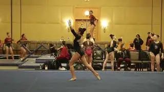 Brooklyn Walker 3rd Place Floor Corona Open 2025 Wildfire Gymnast Level 8