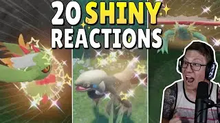 20 EPIC SHINY POKEMON REACTIONS in Pokemon Scarlet and Violet