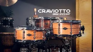 Snare Spotlight: Craviotto Steam Bent Snare Drums