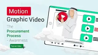 GCAA The Procurement Process | Motion Graphic Video