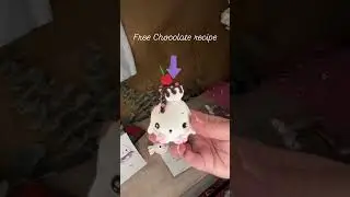 Chocolate sauce tutorial - Fake Bake #diyprops #clayart #decoden