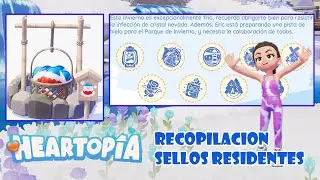 COMO RECOPILAR LOS SELLOS DE LOS RESIDENTES DE HEARTOPIA ❤️