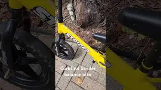 Curbfind Strider balance bike