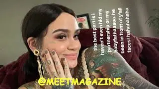 Kehlani baby daddy news! The father of her baby is right in front of your face, she is NOT HIDING HI