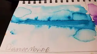 Diamine Marine Ink Review