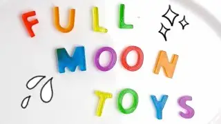 Full Moon Toys Jelly Letters with Alphabet Jelly Mold