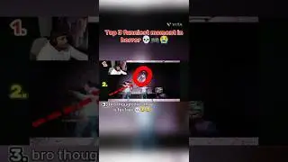 Funniest Horror Game Moment Ever 😂💀#FunnyHorror#HorrorGames#JumpScareFails#GamingShorts