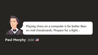 Beating Paul Morphy Bot [Chess.com]