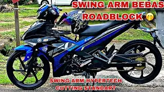 TUKAR SWING ARM HYPERTECH BARU // SWING ARM BEBAS SAMAN // Y15ZR V2