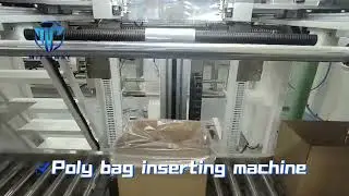 poly bag inserting machine Carton bagging machine food packaging machine efficient production
