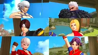 Orochi Kyo Lady Yashiro vs Krizalid Mary Athena In Soul Quest Mode - KOF ALL STAR