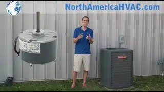 How to Replace an Condenser Fan Motor - HVAC A/C Motor Install