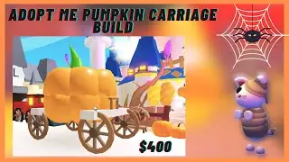 Adopt Me Halloween Build; Pumpkin Carriage! (EASY) $400