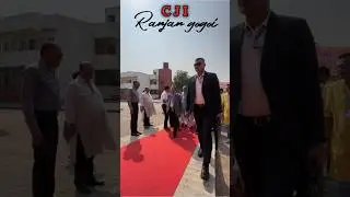 Ex. CJI Mr. Ranjan Gogoi entry , SLF 3.0 , SURAT , GUJARAT #chiefjusticeofindia #supremecourtofindia