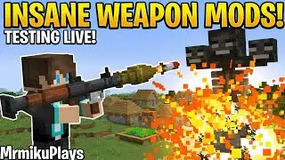 Minecraft... but I have an RPG! (Mod Showcase) Live