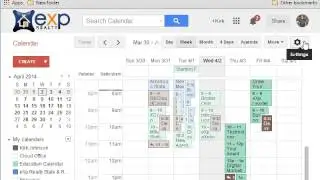 How to set the time zone for Google Apps calendar