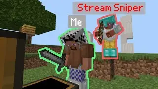 Skywars But I'm being Stream Sniped
