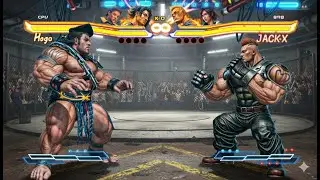 Street Fighter X Tekken | HUGO & CAMMY VS JACK X & ASUKA (Hardest) - Street Fighter X Tekken