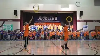 Brownsburg students learn perseverance through juggling program