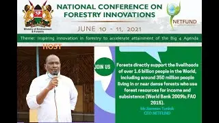 NATIONAL CONFERENCE ON THE ROLE OF TECHNOLOGY AND INNOVATION IN FORESTRY FOR DELIVERY OF THE BIG FOU